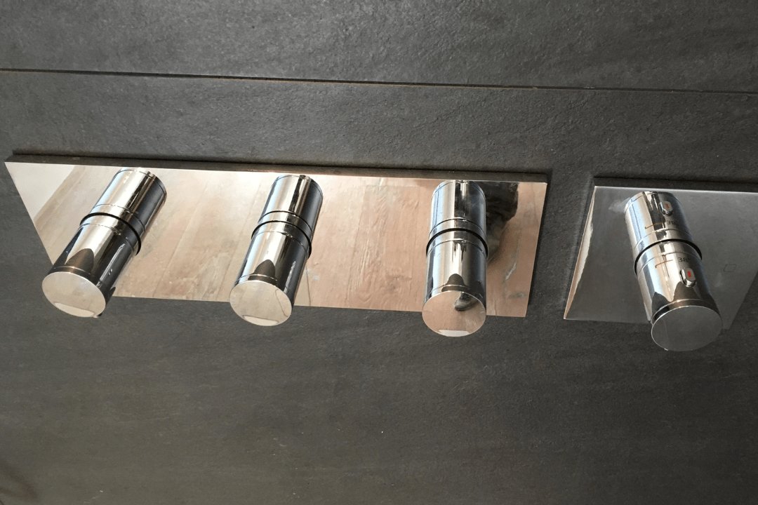 Robinetterie Inox intégrée